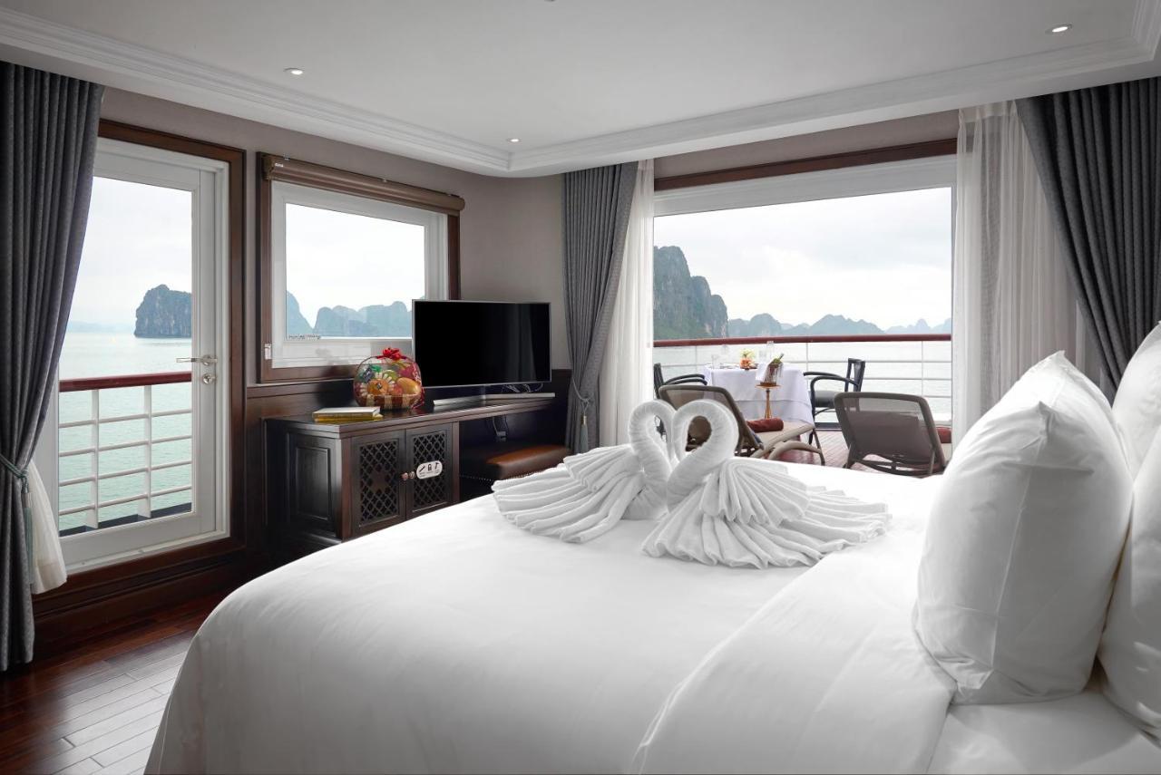 Paradise Grand Cruise - Lan Ha Bay 下龍 外观 照片