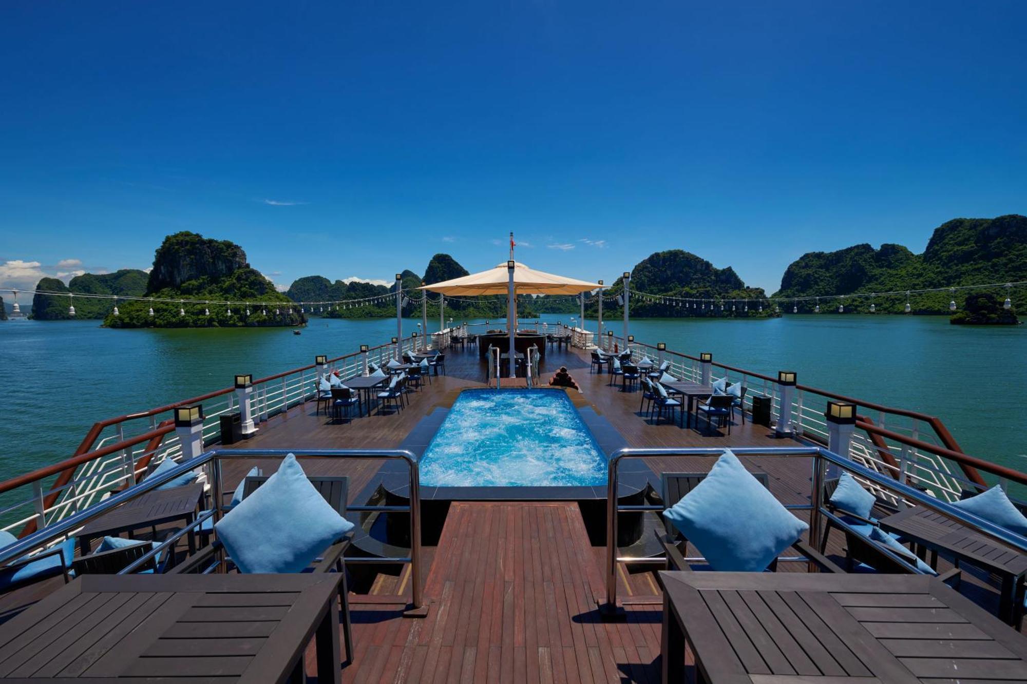 Paradise Grand Cruise - Lan Ha Bay 下龍 外观 照片