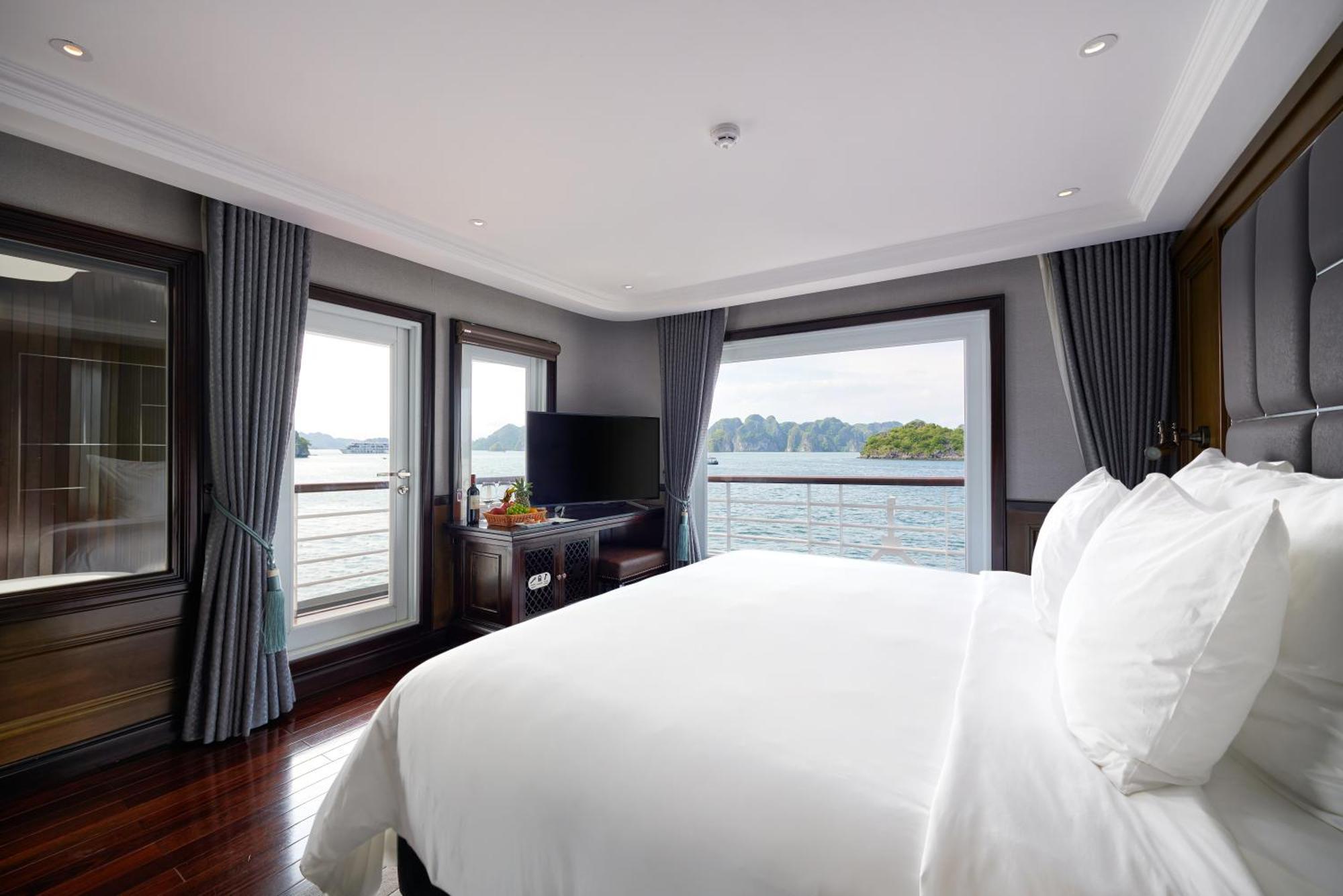 Paradise Grand Cruise - Lan Ha Bay 下龍 外观 照片