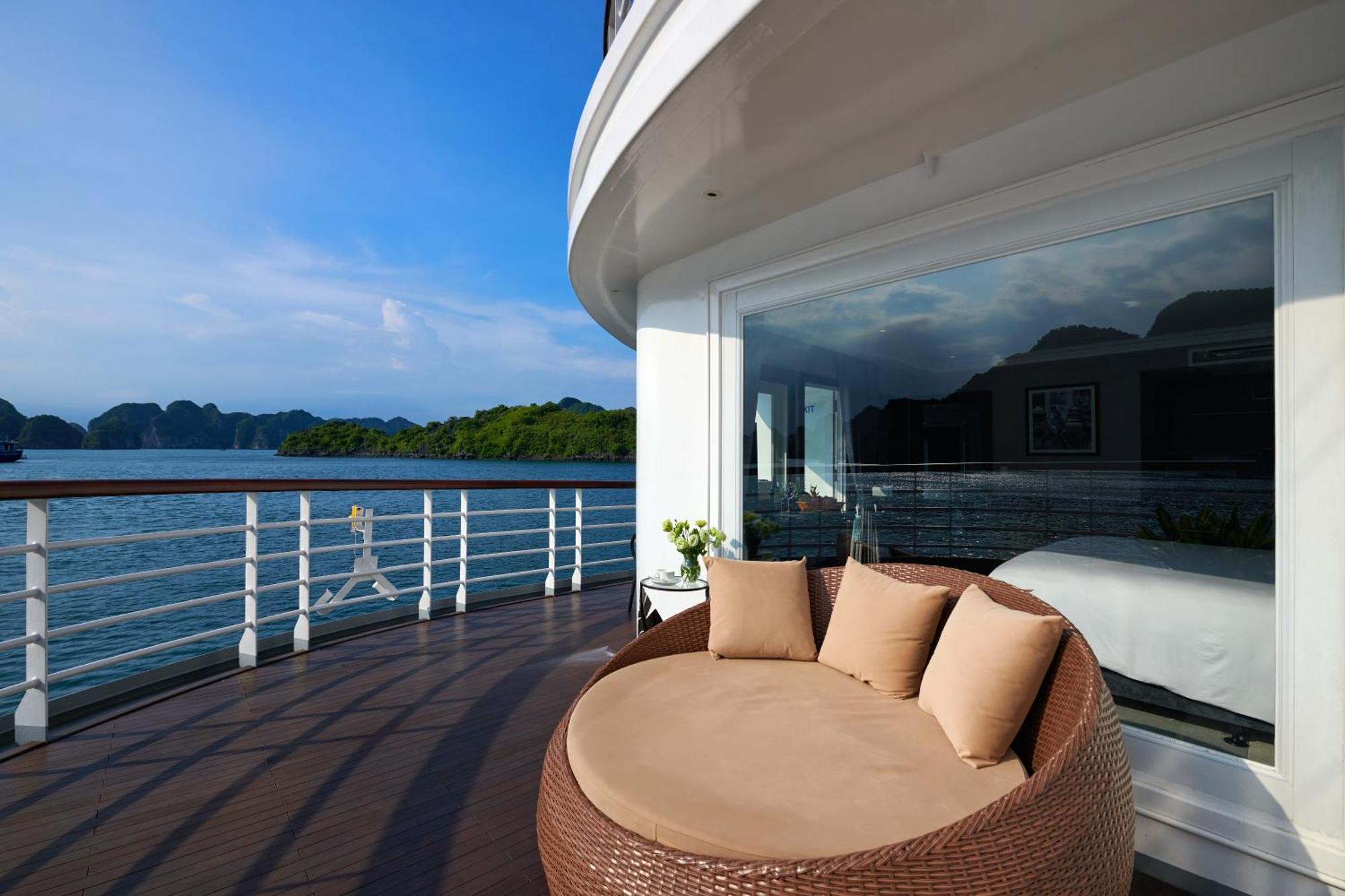 Paradise Grand Cruise - Lan Ha Bay 下龍 外观 照片