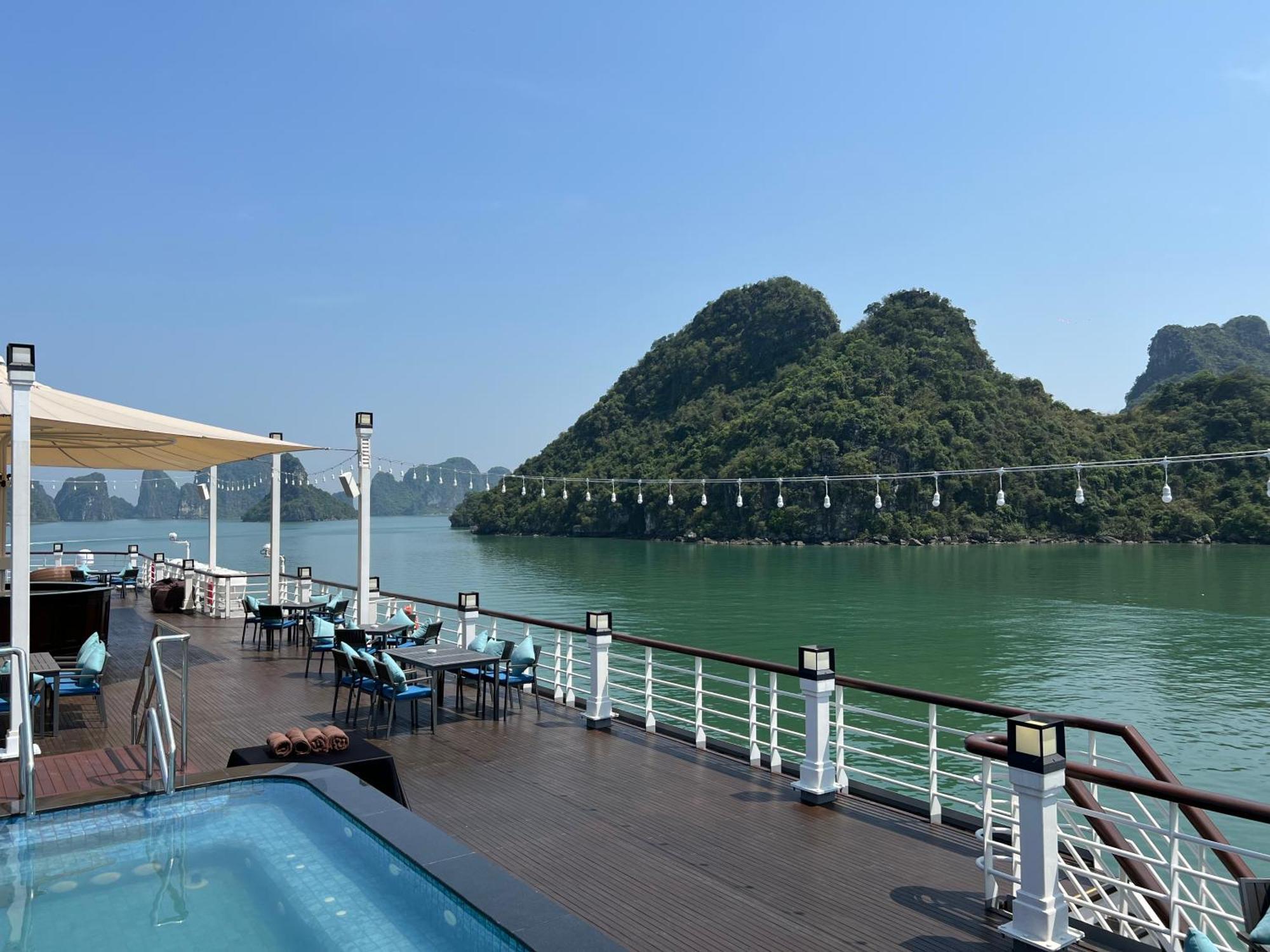 Paradise Grand Cruise - Lan Ha Bay 下龍 外观 照片