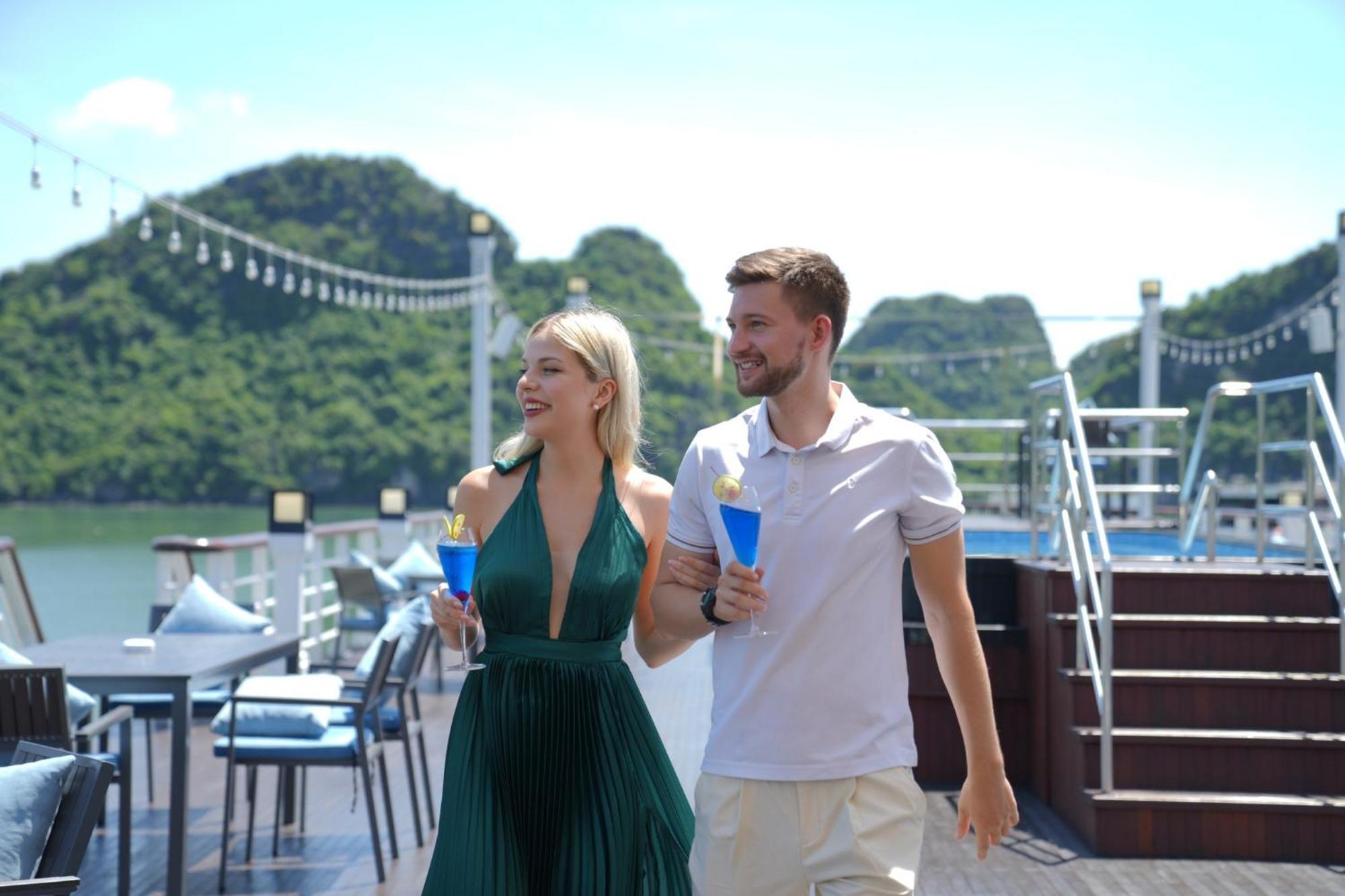 Paradise Grand Cruise - Lan Ha Bay 下龍 外观 照片