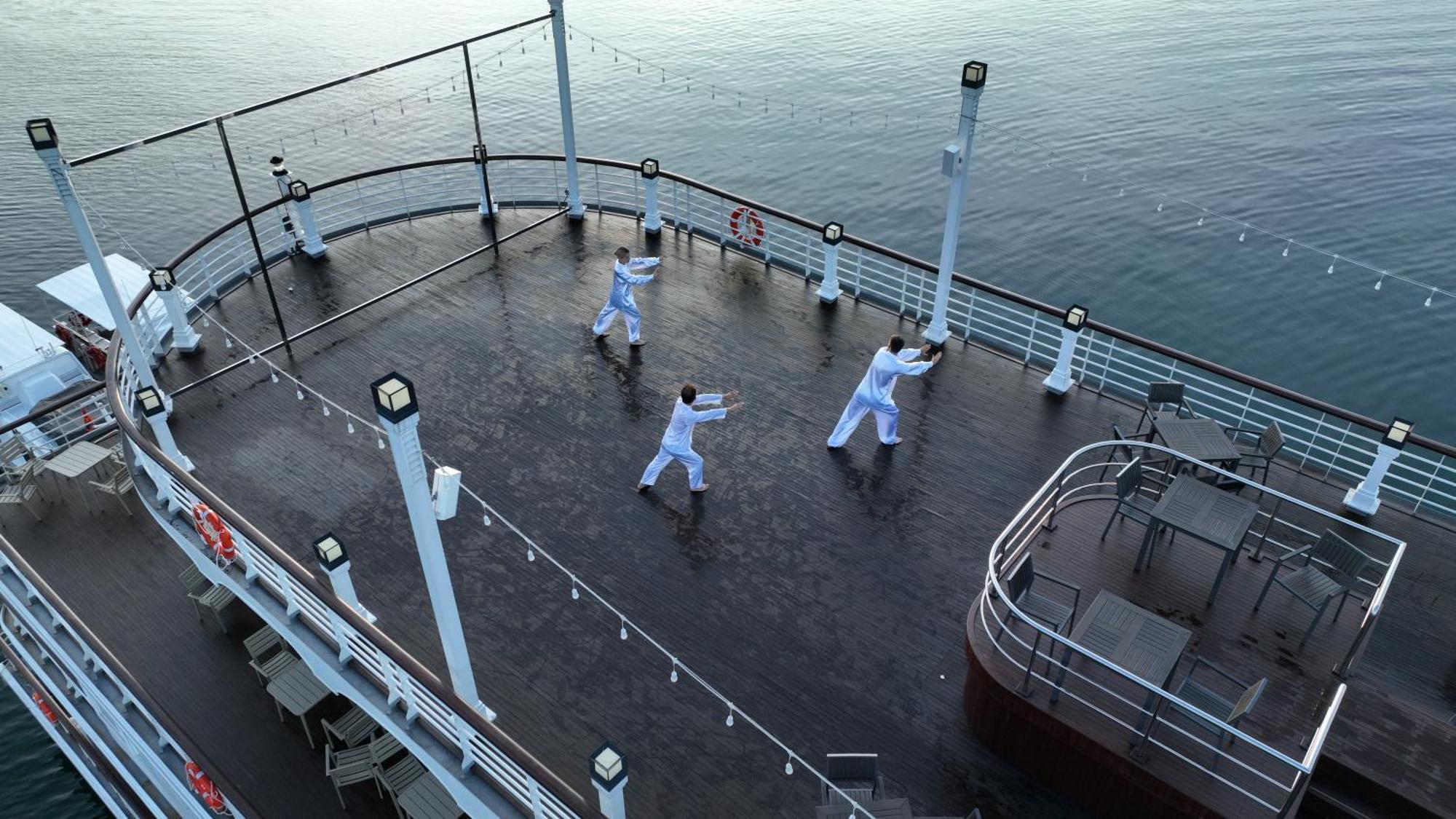 Paradise Grand Cruise - Lan Ha Bay 下龍 外观 照片