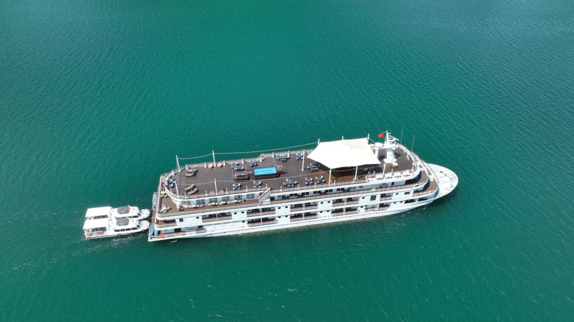 Paradise Grand Cruise - Lan Ha Bay 下龍 外观 照片